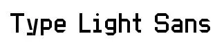 Type Light Sans