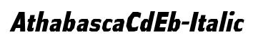 AthabascaCdEb-Italic