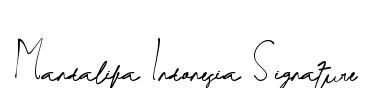 Mandalika Indonesia Signature