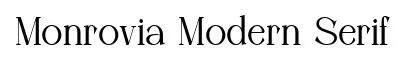 Monrovia Modern Serif