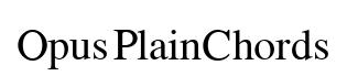 Opus PlainChords