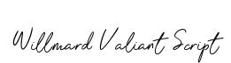 Willmard Valiant Script