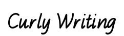 Curly Writing