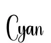 Cyan