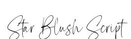 Star Blush Script